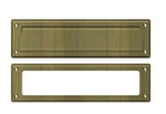 Deltana MS211 Mail Letter Slot W/ Interior Frame 13-1/8 X 3-5/8 Solid Bras. Fixed Price $89.08.