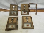 Usps Greek Key Mail Post Office Box Doors Brass Glass Window Bank Federal Locks. Fixed Price $99.99.