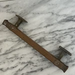 Antique Architectural Towel Holder Bar Romanesque Copper Brass Wall Mount Rare. Fixed Price $199.00.
