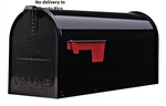 Fast Delivery Architectural Mailboxes Elite Post-mount Mailbox, Black. Fixed Price $22.49.