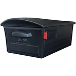 Gibraltar Mailboxes Mailsafe Large Capacity Rust-proof Plastic Black, Post-mount. Fixed Price $150.00.