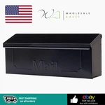 Architectural Mailboxe Townhouse Galvanized Steel,wall-mount Mailbox,black Small. Fixed Price $24.99.