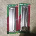 Ace Satin Nickel Brass Steel Mail Slot 2 X 11 Wall Mount Model 5664644. Fixed Price $11.20.