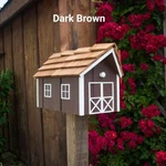 Barn Mailbox, Handcrafted With Pine Lumber, Unique Mailboxes For Your Home. Fixed Price $98.00.