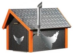 Biker Deluxe Mailbox - Diamond Plate Black & Orange Poly Hd Motorcycle Amish Usa. Fixed Price $429.97.