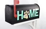 Mailbox Magnet Partial Cover Home Floral Dog Paw Print & Cat. Fixed Price $8.95.