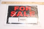 (6-PK) Hillman For Sale Signs W/ Space Info/fill-in 8" X 12" 839928. Fixed Price $10.77.