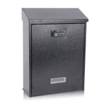 Xydled Locking Mailbox Wall Mounted W/combination Lock, Large Capacity, Steel,. Fixed Price $44.18.