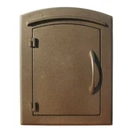 Qualarc, Manchester Mailbox, Bronze (non Locking), MAN-1400-BZ. Fixed Price $489.00.