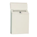 Mounted Key Drop Mailboxes White S7G47069. Fixed Price $33.99.