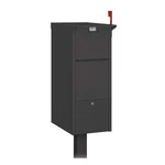 Salsbury Industries 4375BLK Mail Package Drop,aluminum,black 33KX16. Fixed Price $608.49.