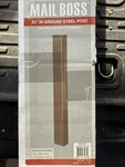 Mail Boss 7123, Bronz In-ground Mounting Post, 43 X + Bolts. Fixed Price $59.99.