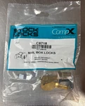 Compx National C8718 Mail Box Lock Cam Bright Nickel With 2 Keys New. Fixed Price $14.99.