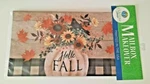 Mailbox Cover Hello Fall Pumpkin Floral Magnetic Strips Made Usa Custom Cor. Fixed Price $15.99.