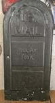 U.s. Curbside Mailbox Antique Letter Usps Post Office Panel Sign. Fixed Price $419.30.
