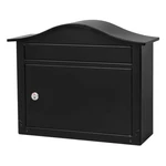 Architectural Mailboxes Saratoga Black, Medium, Steel,locking Wall Mount. Fixed Price $34.99.