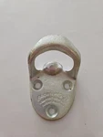 Vintage Antique Wall Mount Bottle Opener By Brown Mfg Co Newport News Va. Fixed Price $13.00.
