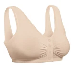 Snap Front Seamless Bra With Ultra-wide Straps, Black, Lg. Fixed Price $29.47.