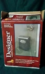 Solar Group DVKPBZ00 Large Lockable Wall Mount Mailbox Bronze & Satin Nickel. Fixed Price $30.96.