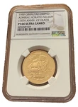 Gibraltar 1980 Gold 50 Pounds Ngc PF66UC Admiral Horatio Nelson. Fixed Price $2850.00.