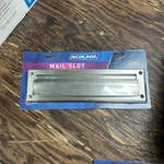 Schlage SC620B619 Satin Nickel Mail Slot 11X2 New. Fixed Price $41.99.