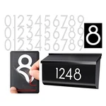 30 Pcs Reflective Mailbox Numbers Stickers For Outside, 2 Inch White. Fixed Price $14.16.