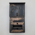 Vintage Corbin Cabinet Lock Metal Wall Mount Mailbox Black Industrial Rustic. Fixed Price $29.99.