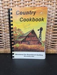 Vintage Country Cookbook, Winesburg Fire Department Auxiliary Ohio Amish. Fixed Price $19.99.