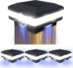 1-4 Pack Black Solar Cap Light Outdoor Fits 4X4 5X5 6X6 Wooden Posts. Fixed Price $27.99.