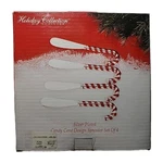 Nib Godinger Silver Plated Spreader Set Of 4 Candy Cane Design Christmas Holiday. Fixed Price $19.93.