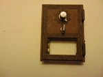1960 American Device Brass Us Post Office Mail Box Door Combination Lock -x. Fixed Price $12.00.