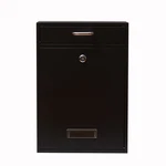 Yulli Wall Mounted Locking Vertical Dropbox Mailbox - Safe And Secure Large. Fixed Price $99.67.