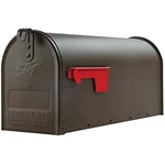 Gibraltar Mailboxes Elite Galvanized Steel Post Mounted Venetian Bronze. Fixed Price $38.02.