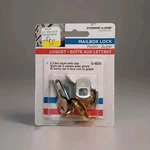 Prime-line 4634 Counter Clockwise 5 Cams Pin Mail Box Lock, Brass Face. Fixed Price $10.50.