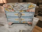 Punch Studio The Gifted Line Birds Flowers Two Drawer Jewelry Box Mirror. Fixed Price $39.99.