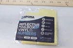 Rixfoma Reflective Mailbox Numbers Sticker Decal Self Adhesive Vinyl 3" And 4". Fixed Price $8.97.