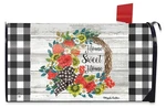 Briarwood Lane Geranium Wreath Summer Mailbox Cover. Fixed Price $15.95.