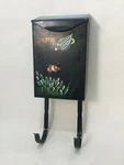 New City Classics Vertical Style House Mount Mailbox Buzon W/fishes. Fixed Price $49.99.