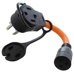 Ft. Amp 14-30 Piggy-back Plug Household 15/20 Connector Adapter Cord. Fixed Price $74.39.