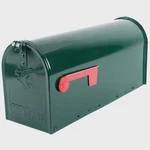 Gibraltar Elite Green Medium Galvanized Steel Post-mount Mailbox E1100G00. Fixed Price $40.39.