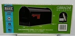 Gibraltar Mailbox Black Galvanized Steel Gov Approved Usa 20.1X8.9X6.9 E1100B00. Fixed Price $24.99.