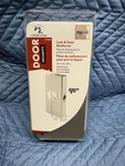 Prime-line U9585 Door Reinforcer Stainless Steel Silver 1-3/8" Bore 2-3/8" Throw. Fixed Price $10.00.