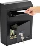Drop Box With Lock, Slot Depository Safe Digital Keypad, Money. Fixed Price $142.99.