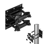 Post Tubes Mounting Bracket, 1-PACK Adjustable Solar Fence H.... Fixed Price $40.51.