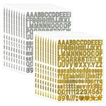 3040PCS 20 Sheets Small Letter Number Stickers, 0.5INCH Self-adhesive Vinyl W.... Fixed Price $16.97.