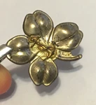Vintage Sterling Silver 925 Four Leaf Clover Ships Anchor Lucky Pin Brooch. Fixed Price $39.00.