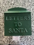 New Letters To Santa Mailbox Hearth & Hand With Magnolia Green Metal Large. Fixed Price $29.99.
