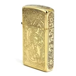 Zippo Constantine Lighter Slim 1654 Custom/ Full Sides Engraving Rich Weasel New. Fixed Price $108.00.