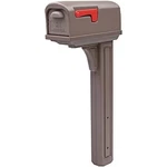 Gibraltar Mailboxes Classic Medium Capacity Double-walled Plastic Mocha,. Fixed Price $96.30.