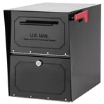 Oasis Classic Black 6200B-10 Extra Large Steel Locking High Security Mailbox. Fixed Price $125.00.